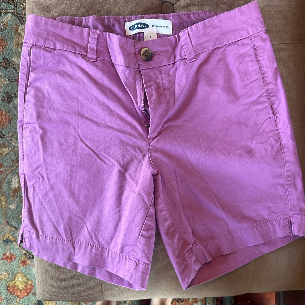 Pink Bermuda shorts